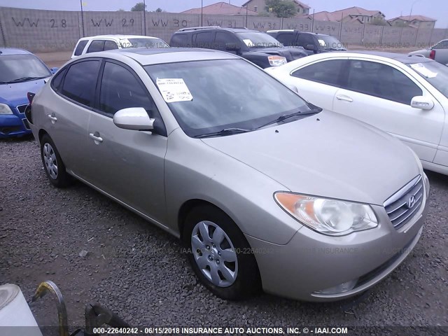 KMHDU46DX8U450939 - 2008 HYUNDAI ELANTRA GLS/SE/LIMITED TAN photo 1