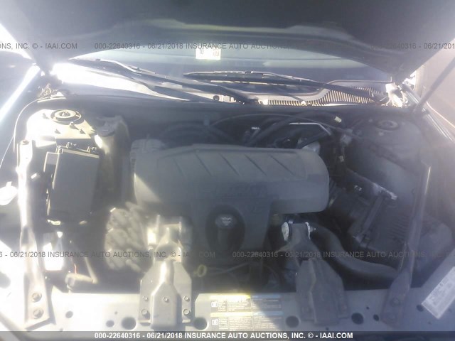 2G2WP552X61245340 - 2006 PONTIAC GRAND PRIX BLUE photo 10