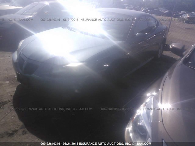 2G2WP552X61245340 - 2006 PONTIAC GRAND PRIX BLUE photo 2