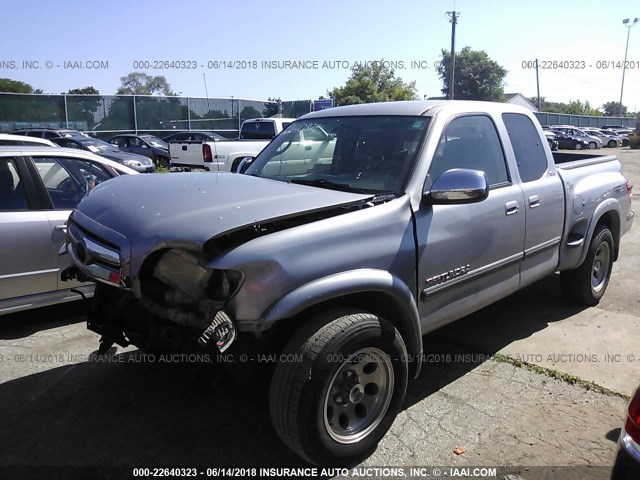 5TBRT34153S383575 - 2003 TOYOTA TUNDRA ACCESS CAB SR5 SILVER photo 2