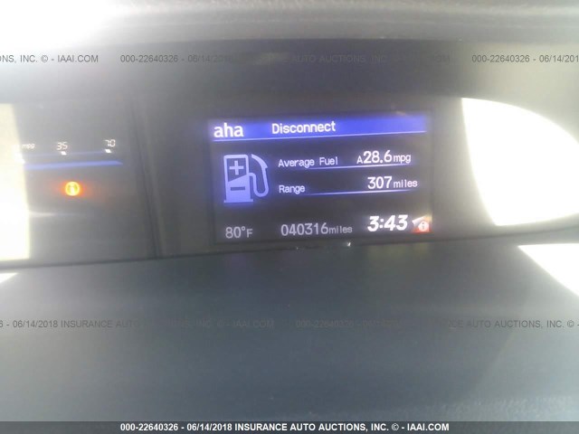 19XFB2F93FE230783 - 2015 HONDA CIVIC EXL WHITE photo 7