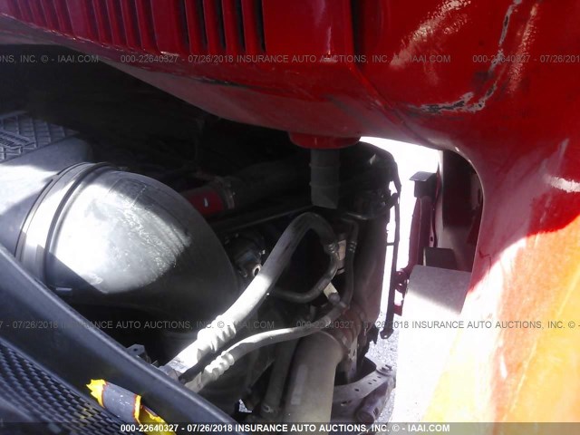 3AKJGLBG2GSHH9286 - 2016 FREIGHTLINER CASCADIA 125  RED photo 9