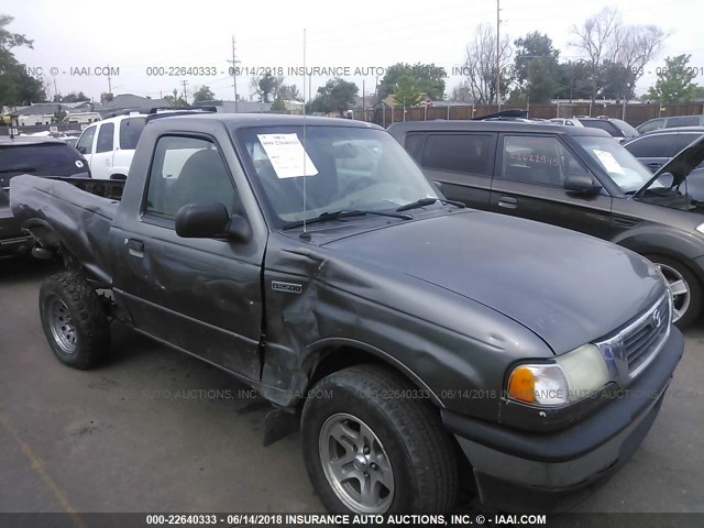 4F4YR12CXXTM13534 - 1999 MAZDA B2500 GRAY photo 1