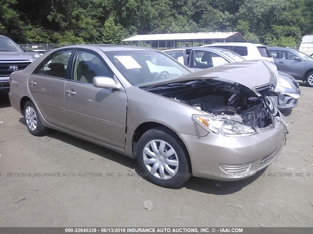 4T1BE30K85U995586 - 2005 TOYOTA CAMRY LE/XLE/SE Шампан түсті фото 1