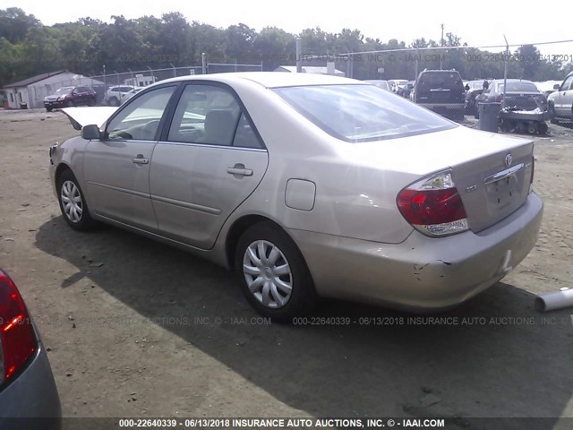 4T1BE30K85U995586 - 2005 TOYOTA CAMRY LE/XLE/SE Шампан түсті фото 3
