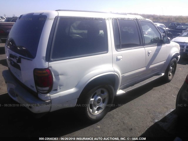 1FMDU75E1YZB28592 - 2000 FORD EXPLORER LIMITED أبيض صورة 4
