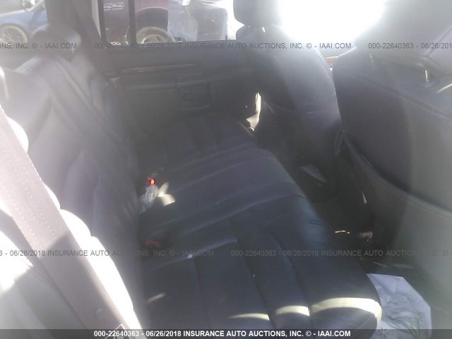 1FMDU75E1YZB28592 - 2000 FORD EXPLORER LIMITED أبيض صورة 8