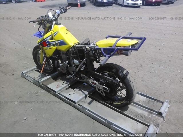 JS1SK44A362100887 - 2006 SUZUKI DR-Z400 SMK5 YELLOW photo 3