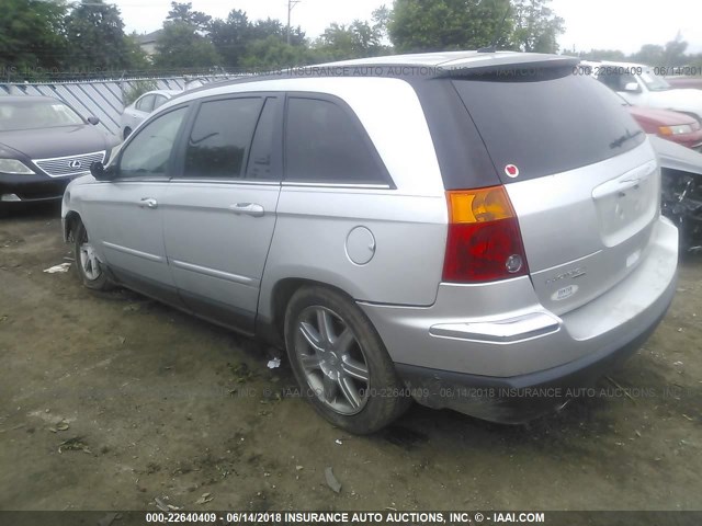 2A8GM68X07R226894 - 2007 CHRYSLER PACIFICA TOURING SILVER photo 3