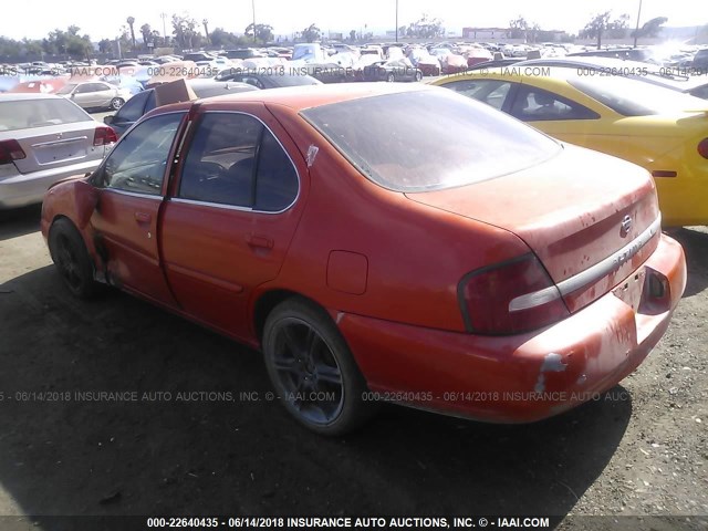 1N4DL01D5YC170719 - 2000 NISSAN ALTIMA XE/GXE/SE/GLE ORANGE photo 3