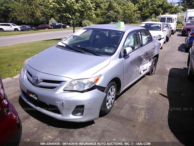 JTDBU4EE5B9142268 - 2011 TOYOTA COROLLA S/LE SILVER photo 6