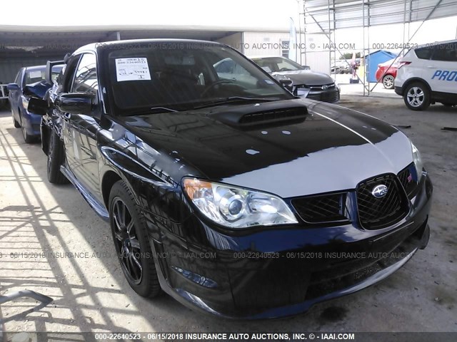 JF1GD76637L502555 - 2007 SUBARU IMPREZA WRX STI BLACK photo 1