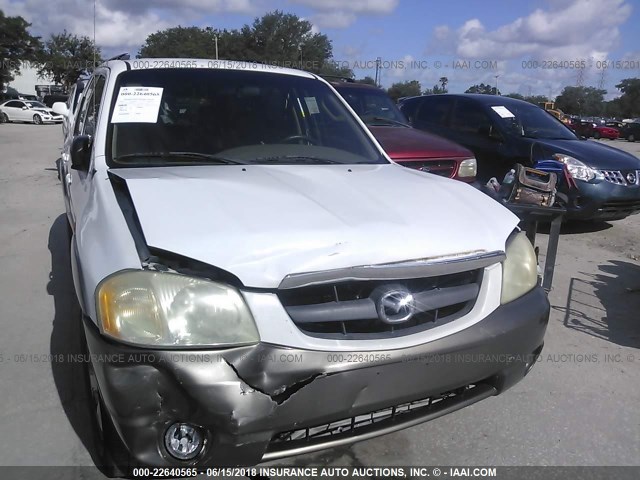 4F2YU09121KM56476 - 2001 MAZDA TRIBUTE LX/ES 白色 照片 6