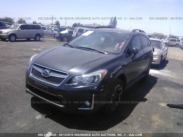 JF2GPABC9H8219609 - 2017 SUBARU CROSSTREK PREMIUM შავი ფოტო 2