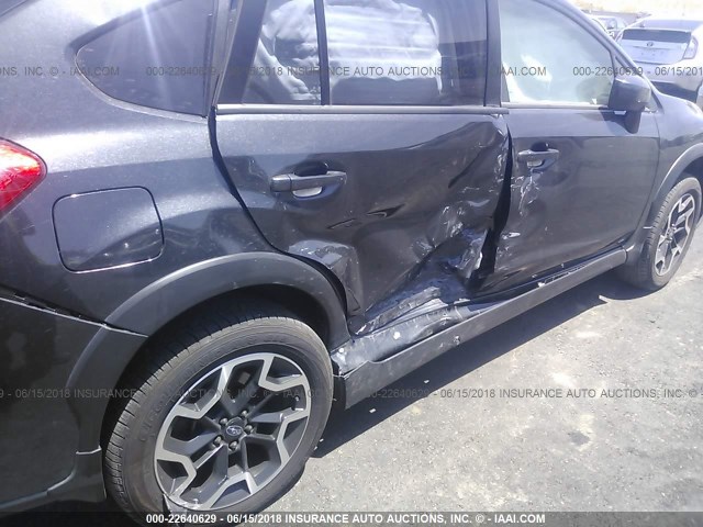 JF2GPABC9H8219609 - 2017 SUBARU CROSSTREK PREMIUM შავი ფოტო 6