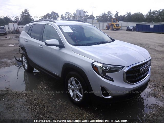 3GKALMEV8JL300997 - 2018 GMC TERRAIN SLE SILVER photo 1