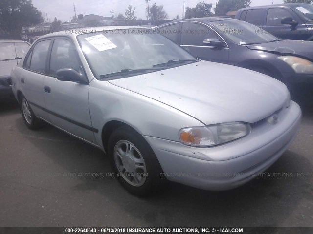 1Y1SK528X1Z437354 - 2001 CHEVROLET GEO PRIZM LSI 银色 照片 1
