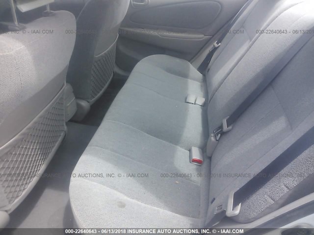 1Y1SK528X1Z437354 - 2001 CHEVROLET GEO PRIZM LSI 银色 照片 8