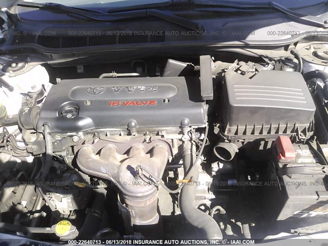 4T4BE46K69R085217 - 2009 TOYOTA CAMRY SE/LE/XLE WHITE photo 10