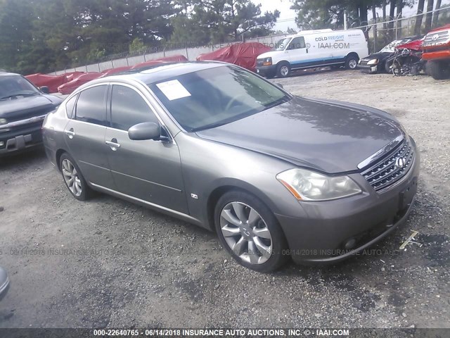 JNKAY01E47M308541 - 2007 INFINITI M35 SPORT GRAY photo 1