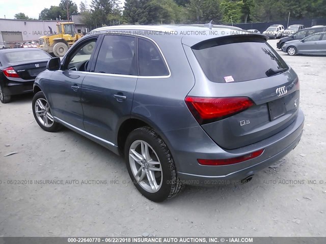 WA1LFAFP4DA026293 - 2013 AUDI Q5 PREMIUM PLUS GRAY photo 3