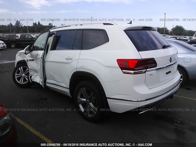 1V2RR2CA6JC550458 - 2018 VOLKSWAGEN ATLAS SEL Ağ foto 3