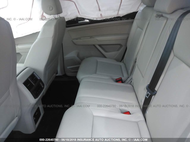 1V2RR2CA6JC550458 - 2018 VOLKSWAGEN ATLAS SEL Ağ foto 8