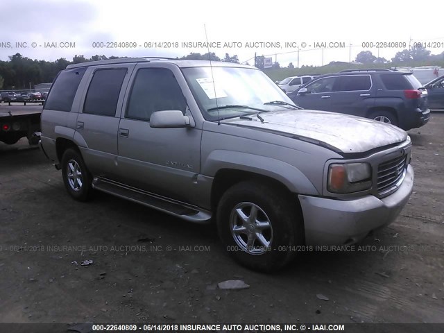 1GYEK63R5YR221902 - 2000 CADILLAC ESCALADE LUXURY Qızıl foto 1