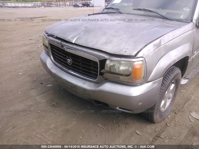 1GYEK63R5YR221902 - 2000 CADILLAC ESCALADE LUXURY Qızıl foto 6