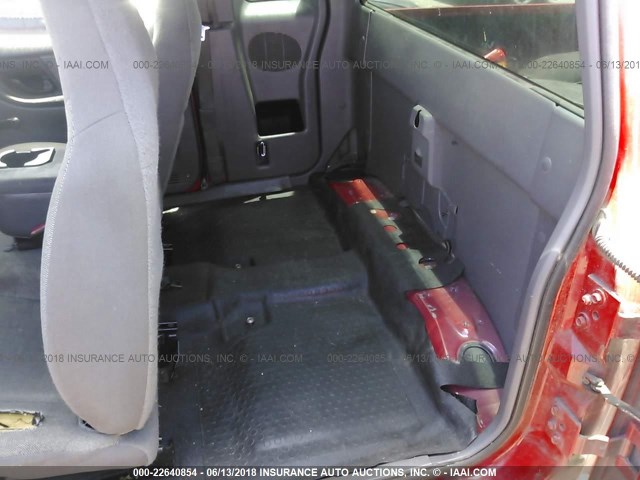 1FTYR44U82PA61930 - 2002 FORD RANGER SUPER CAB RED photo 8