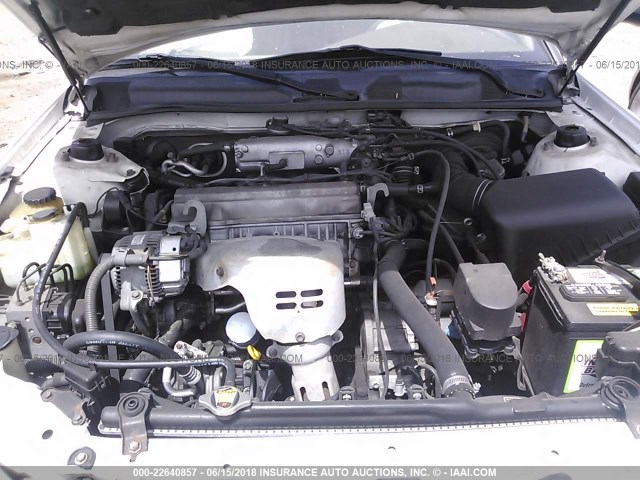 4T1BG22K6YU951351 - 2000 TOYOTA CAMRY CE/LE/XLE WHITE photo 10