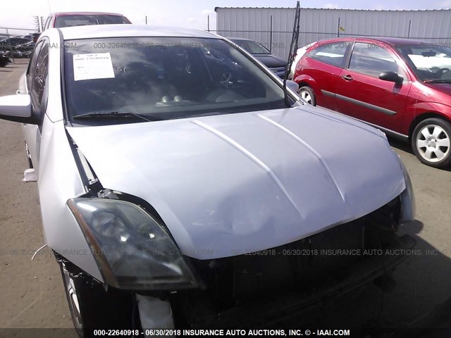 3N1CB61E17L695710 - 2007 NISSAN SENTRA SE-R SPEC V SILVER photo 6