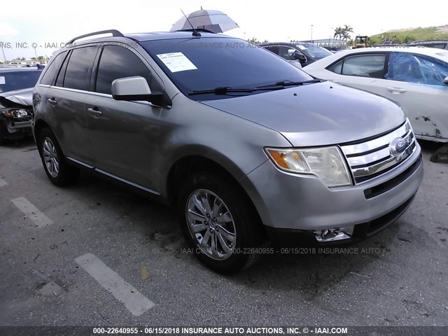 2FMDK39C28BA82281 - 2008 FORD EDGE LIMITED GRAY photo 1