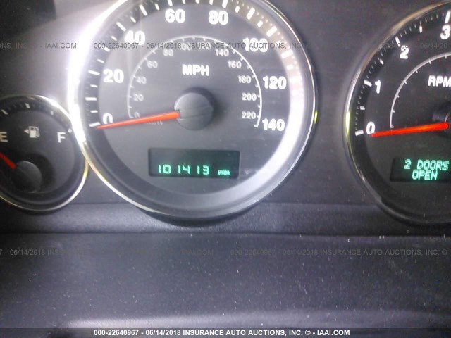 1J8HG48N86C235283 - 2006 JEEP COMMANDER წითელი ფოტო 7