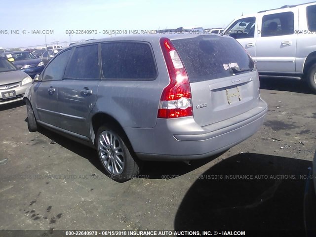 YV1MW682362159871 - 2006 VOLVO V50 T5 GRAY photo 3