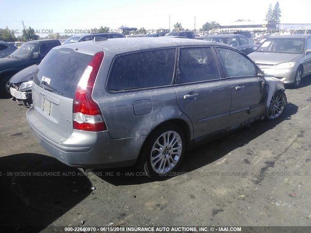 YV1MW682362159871 - 2006 VOLVO V50 T5 GRAY photo 4