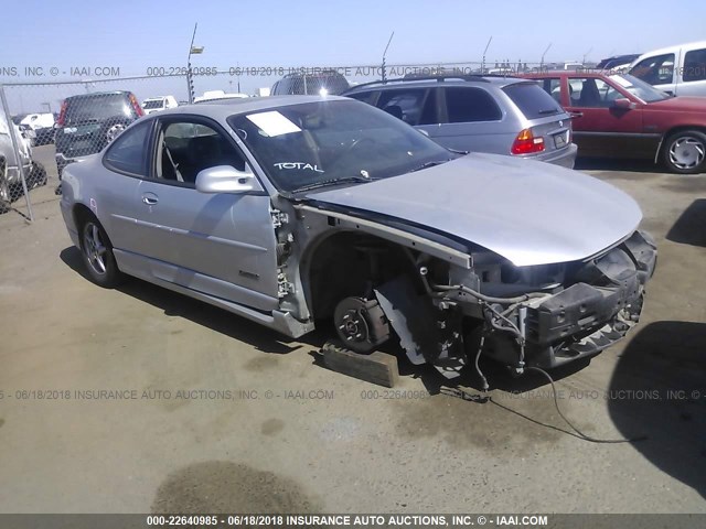 1G2WR12131F118266 - 2001 PONTIAC GRAND PRIX GTP SILVER photo 1