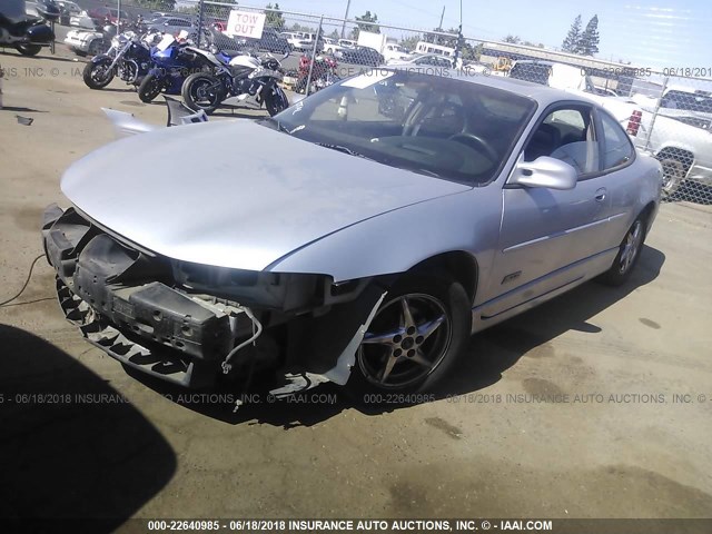 1G2WR12131F118266 - 2001 PONTIAC GRAND PRIX GTP Gümüş foto 2