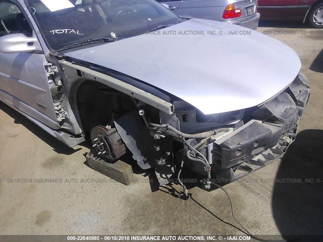 1G2WR12131F118266 - 2001 PONTIAC GRAND PRIX GTP SILVER photo 6