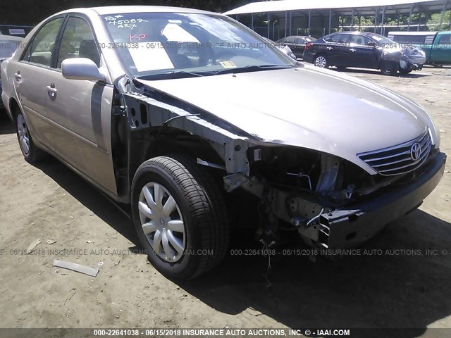 4T1BE32K15U427032 - 2005 TOYOTA CAMRY LE/XLE/SE ოქროსფერი ფოტო 6