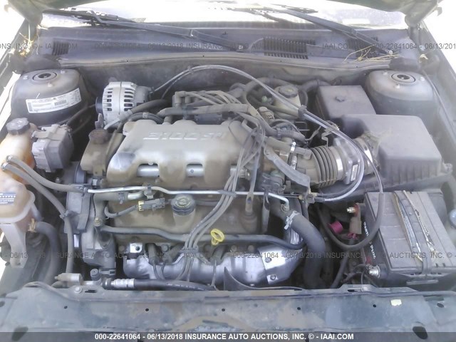 1G1NE52J416212787 - 2001 CHEVROLET MALIBU LS 绿色 照片 10