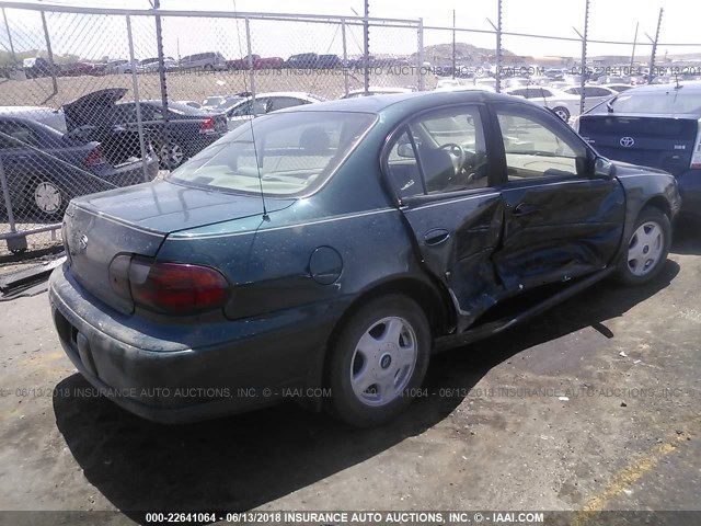 1G1NE52J416212787 - 2001 CHEVROLET MALIBU LS 绿色 照片 4