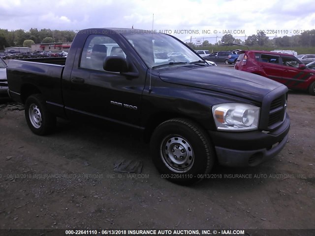 1D7HA16K16J179463 - 2006 DODGE RAM 1500 ST BLACK photo 1