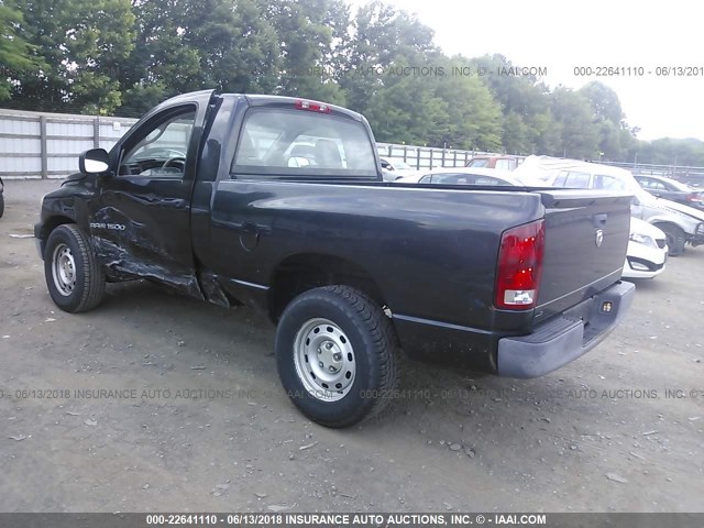 1D7HA16K16J179463 - 2006 DODGE RAM 1500 ST BLACK photo 3