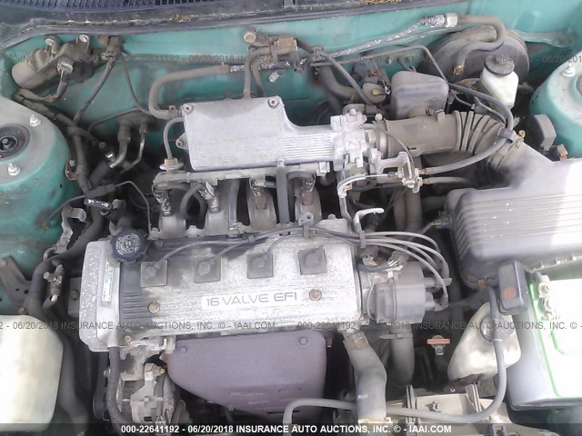 1Y1SK5368PZ051313 - 1993 GEO PRIZM LSI GREEN photo 10