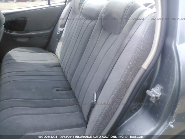 1G1ND52F45M207718 - 2005 CHEVROLET CLASSIC GRAY photo 8