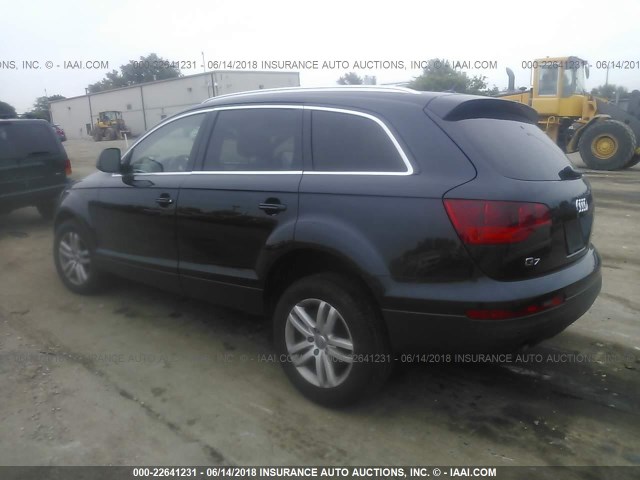 WA1AY74L79D011331 - 2009 AUDI Q7 3.6 QUATTRO Dark Blue photo 3