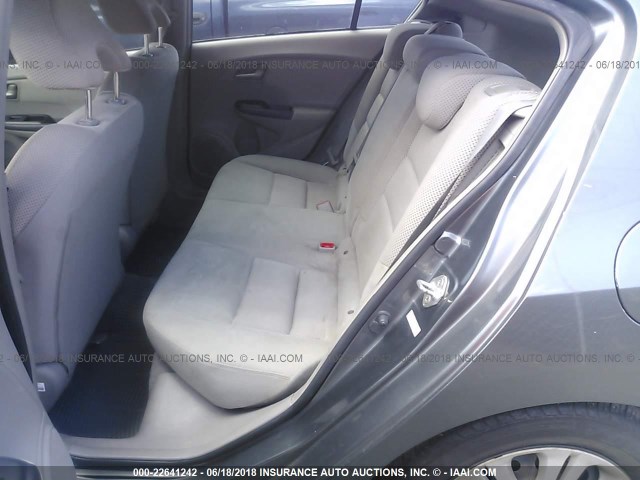 JHMZE2H55AS031754 - 2010 HONDA INSIGHT LX GRAY photo 8