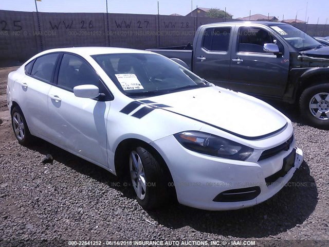 1C3CDFBB4FD431952 - 2015 DODGE DART SXT WHITE photo 1