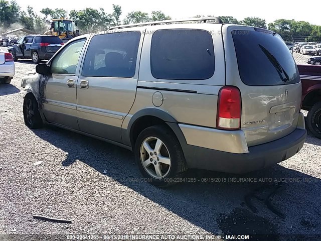 1GMDV33L75D207491 - 2005 PONTIAC MONTANA SV6 BEIGE photo 3